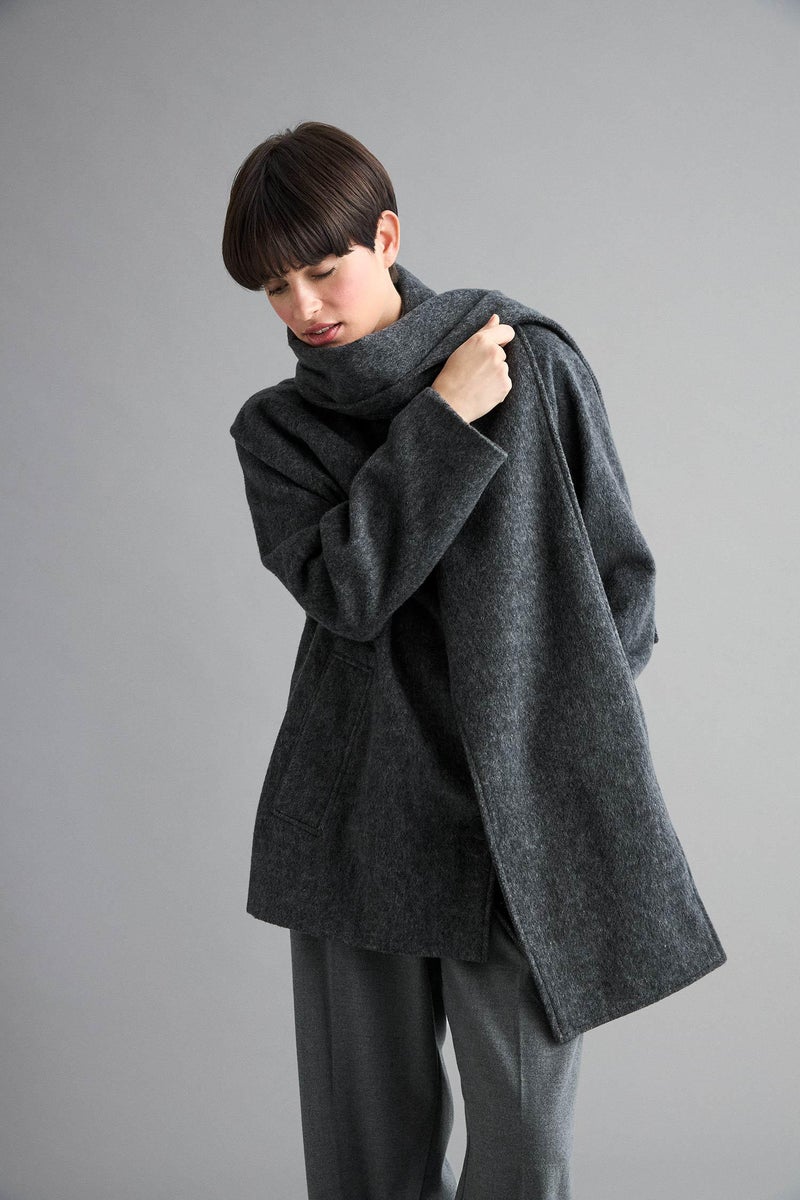 DeFacto Grey Woman Regular Fit Cachet Cachet Casual - Image 3